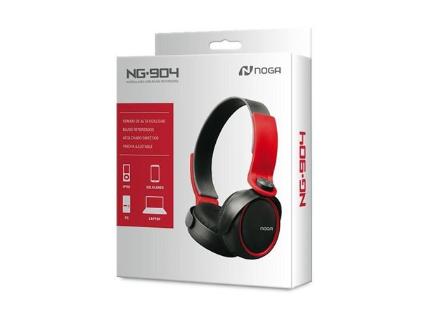 &u+ AURICULAR VINCHA CON CABLE NOGA NG-904